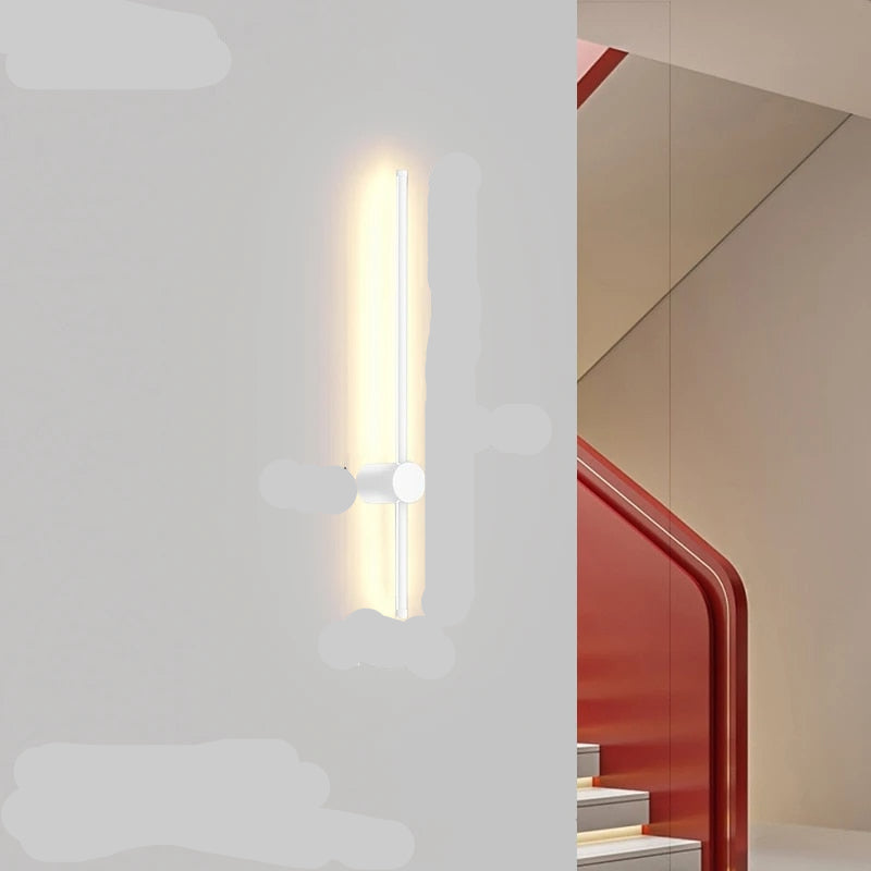 AstraNova Scandinavian Minimalist Wall Light With Soft Ambient LED For Living Rooms And Hallways