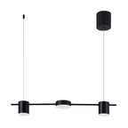 Aethera Drum Pendant Light In Black And Gold Finish For Modern Interiors Three To Five Lights