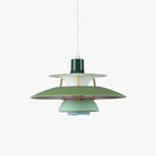 NovaLume Pulse Modern Colorful Shade LED Pendant Light Fixture for Bright Ambient Rooms