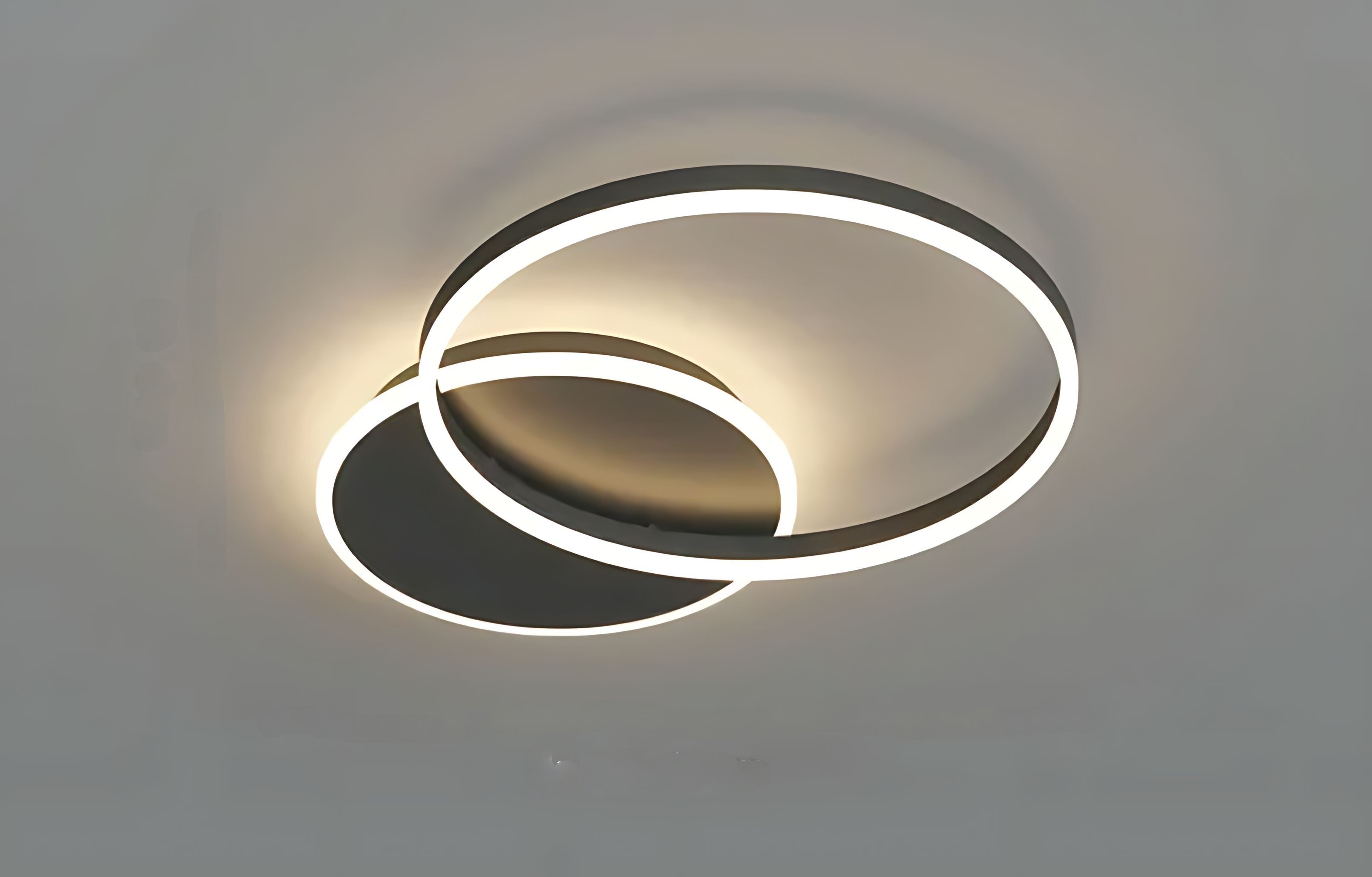 OrionLux Orbit Ring Ceiling Light With Celestial Glow Cosmos Inspired Modern Ceiling Fixture