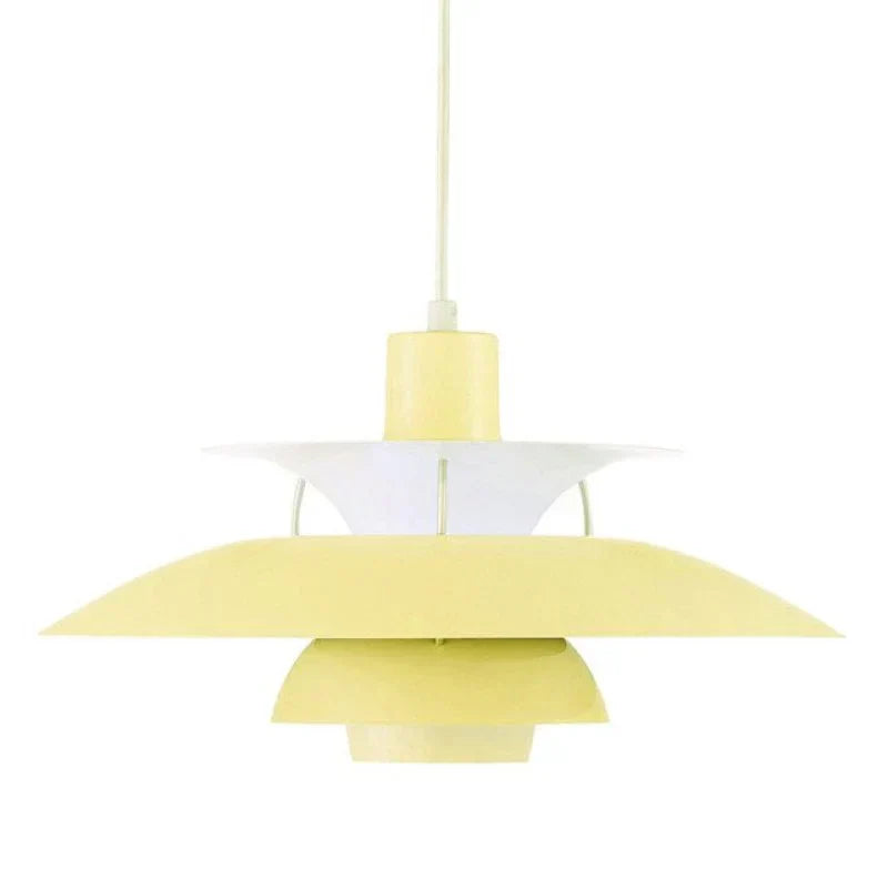 NovaLume Pulse Modern Colorful Shade LED Pendant Light Fixture for Bright Ambient Rooms