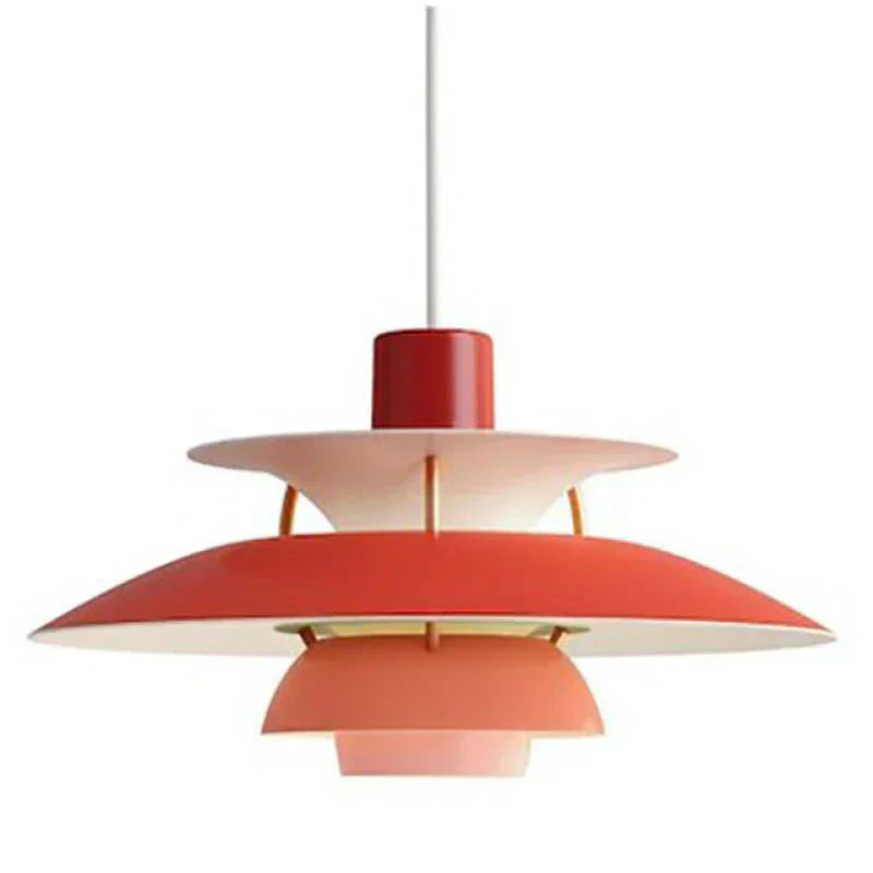 NovaLume Pulse Modern Colorful Shade LED Pendant Light Fixture for Bright Ambient Rooms