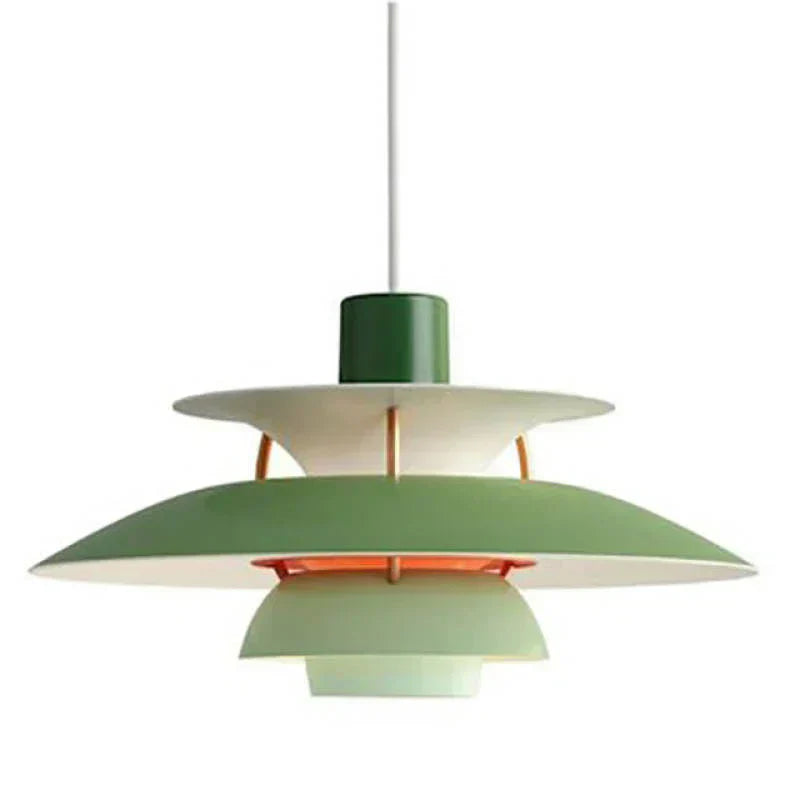 NovaLume Pulse Modern Colorful Shade LED Pendant Light Fixture for Bright Ambient Rooms