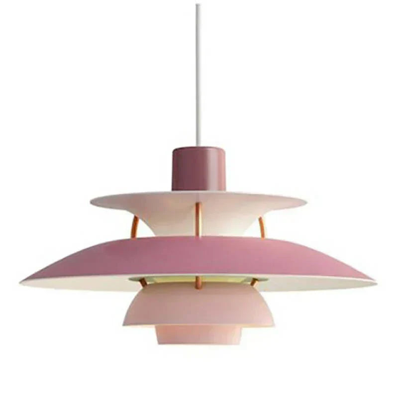 NovaLume Pulse Modern Colorful Shade LED Pendant Light Fixture for Bright Ambient Rooms