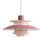 NovaLume Pulse Modern Colorful Shade LED Pendant Light Fixture for Bright Ambient Rooms