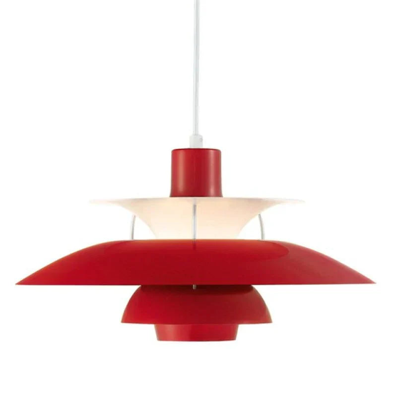 NovaLume Pulse Modern Colorful Shade LED Pendant Light Fixture for Bright Ambient Rooms