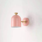 NovaBeam Metal Cylinder Wall Light with Single Light Source in Contemporary Design