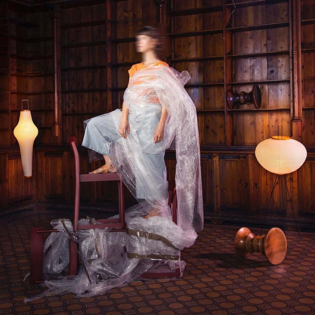 Kibo Reispapier Stehlampe Japanisch inspiriertes sanftes Leuchten für ruhige Wohnatmosphäre und weiches Licht