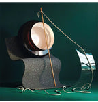 Aurela Blown Glass Pendant Lamp With Organic Form Design Semi Transparent Two Volume Shape Available In Various Colors