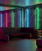 NovaLume RGB Wasserdichte LED-Wandlampe für Innen- und Außenbereich mit moderner Umgebungsbeleuchtung