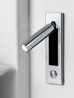 AstraLume Wall-Flush Bedside Sconce With Reading Light For Nighttime Reading And Ambient Glow