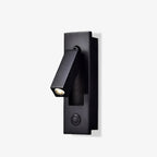 AstraLume Wall-Flush Bedside Sconce With Reading Light For Nighttime Reading And Ambient Glow