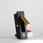 AstraLume Wall-Flush Bedside Sconce With Reading Light For Nighttime Reading And Ambient Glow