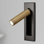 AstraLume Wall-Flush Bedside Sconce With Reading Light For Nighttime Reading And Ambient Glow