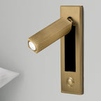 AstraLume Wall-Flush Bedside Sconce With Reading Light For Nighttime Reading And Ambient Glow