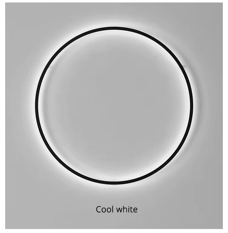 SolaraHalo Round Wall Light for Modern Minimalist Interiors Sun-Inspired Contemporary Fixture with Soft Ambient Glow