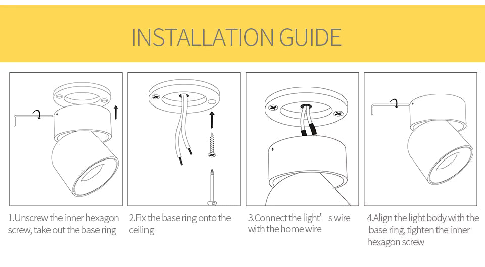 NovaLume Surface LED Spotlight Collection for Modern Homes in a Wide Range of Shapes and Artistic Designs