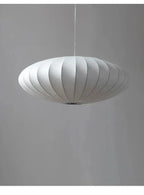 Veloria Silk Pendant Chandelier With Elegant Ambient Glow For Living Rooms And Hallways
