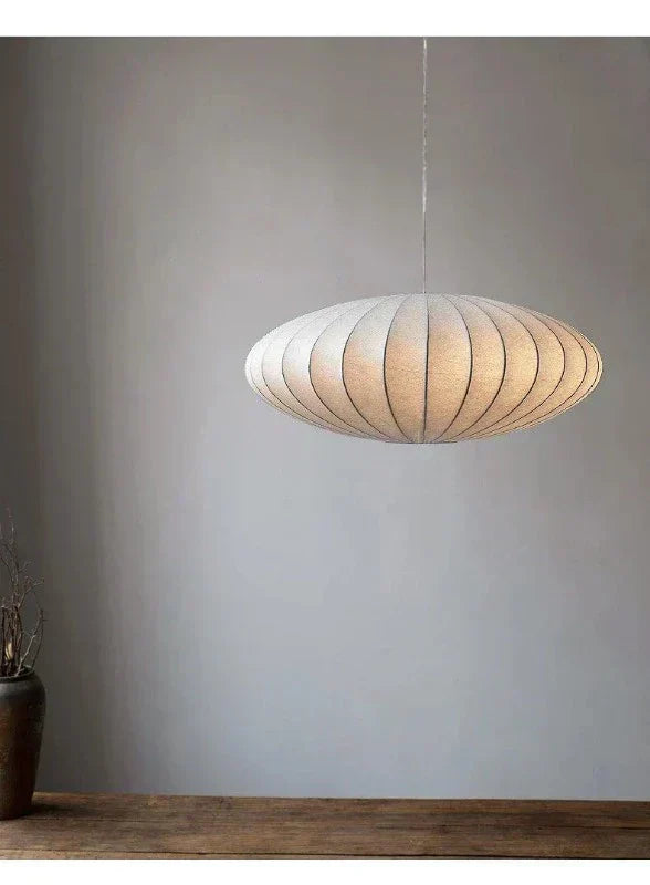Veloria Silk Pendant Chandelier With Elegant Ambient Glow For Living Rooms And Hallways