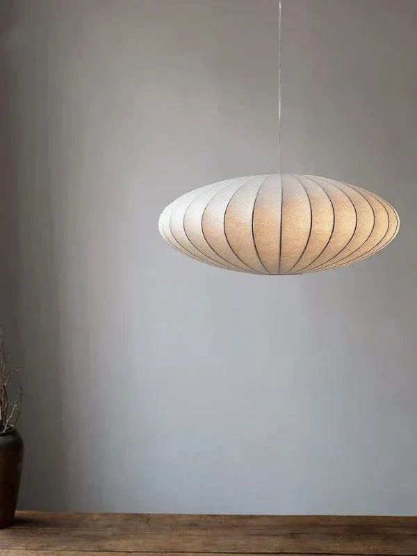 Veloria Silk Pendant Chandelier With Elegant Ambient Glow For Living Rooms And Hallways