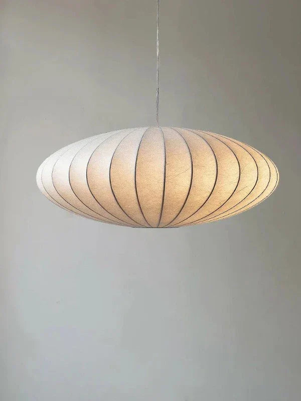 Veloria Silk Pendant Chandelier With Elegant Ambient Glow For Living Rooms And Hallways