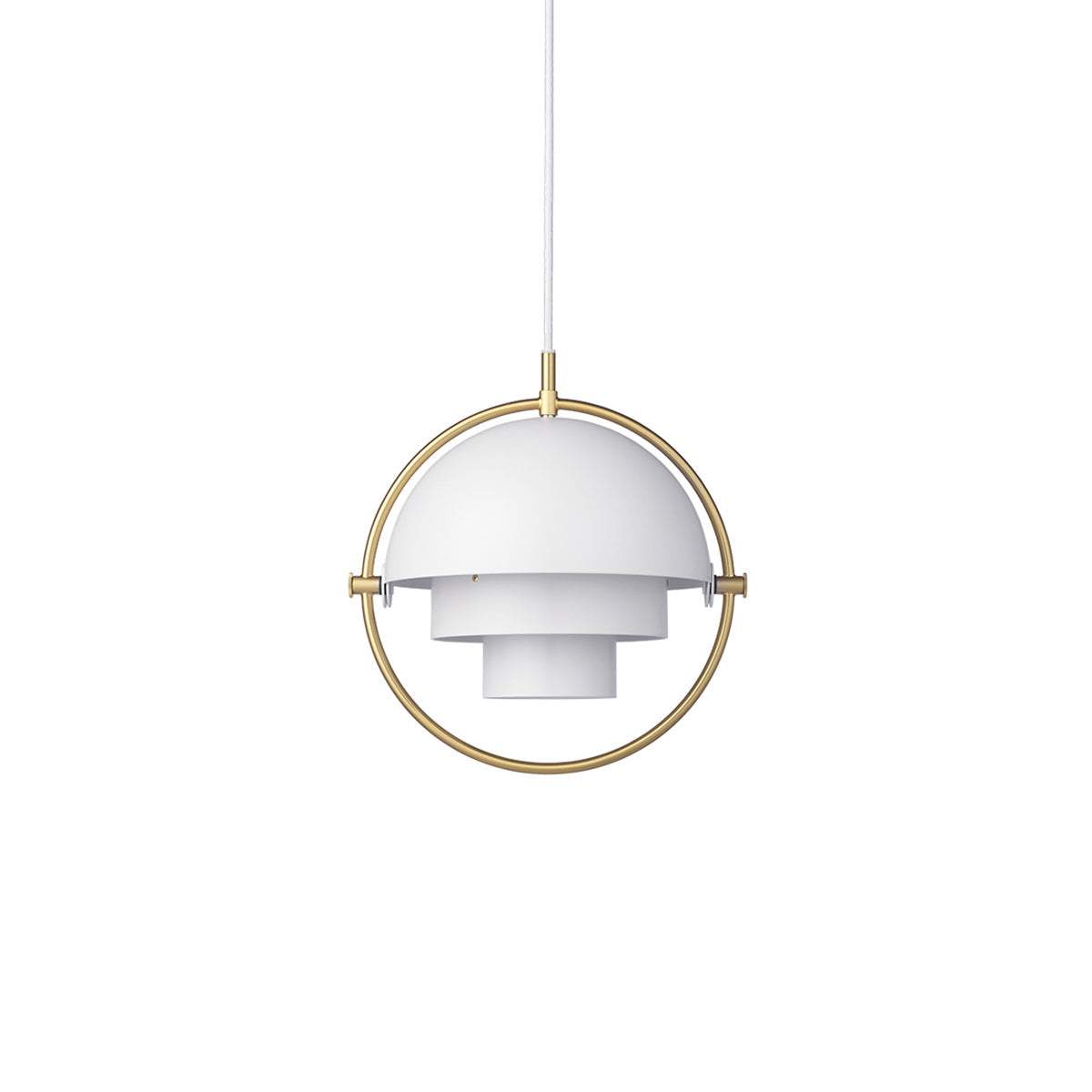 LumaNest Nested Shades Pendant Light With Multilayered Shades For Subtle Ambient Harmony in Danish Design