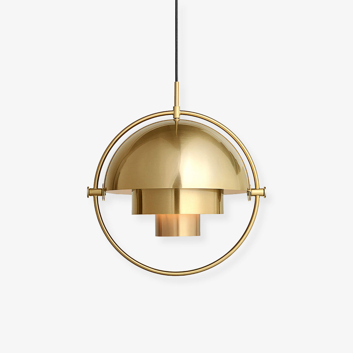 LumaNest Nested Shades Pendant Light With Multilayered Shades For Subtle Ambient Harmony in Danish Design