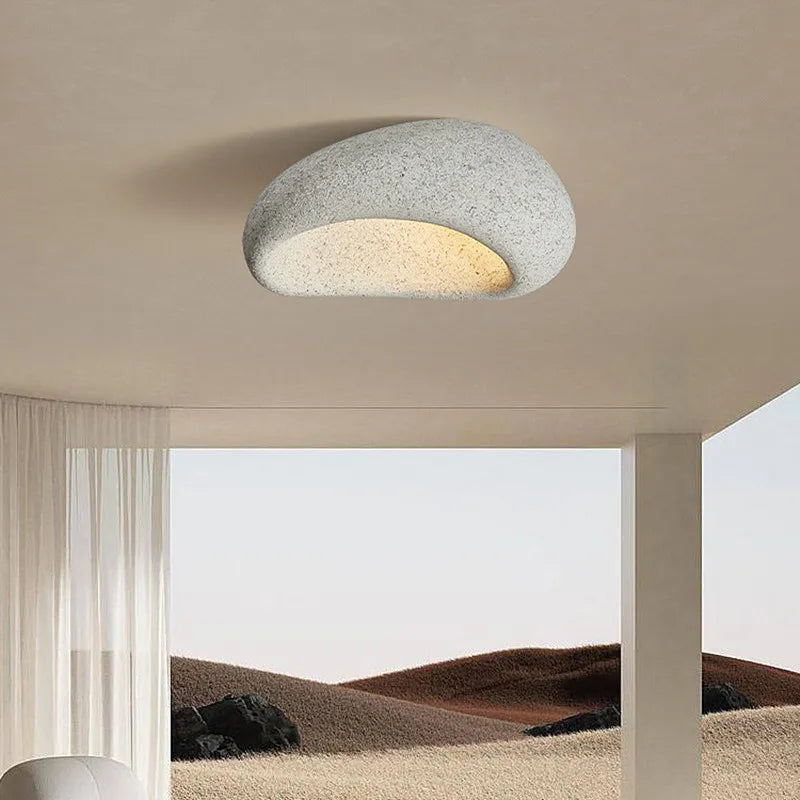Kairoa Ceiling Light Japanese Inspired Wabi Sabi Glow With Ambient Light