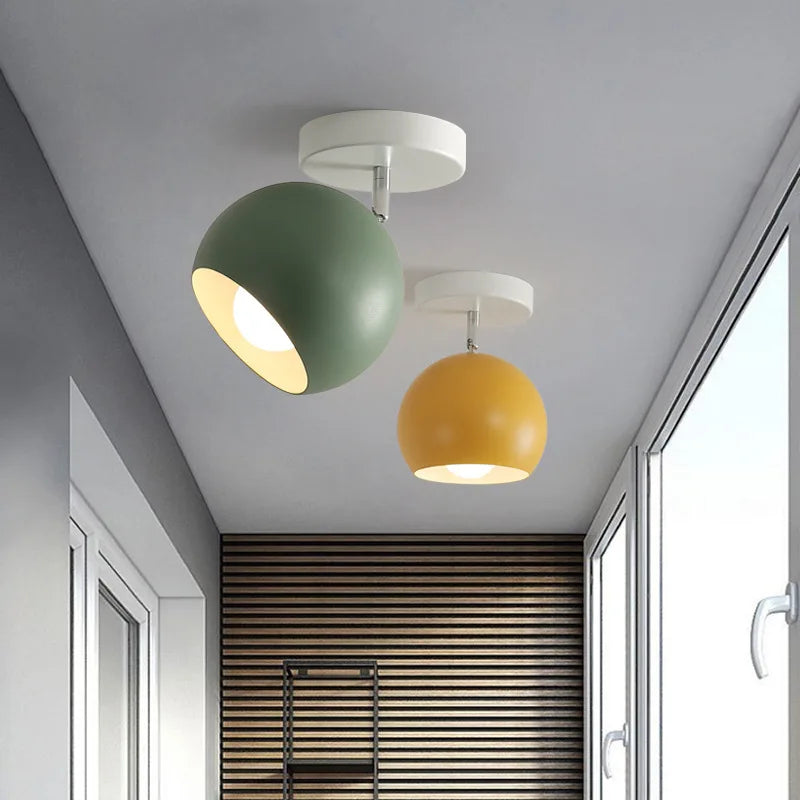 Liora Niko Macaron Ceiling Light With Soft Glow Finish For Playful Modern Interiors