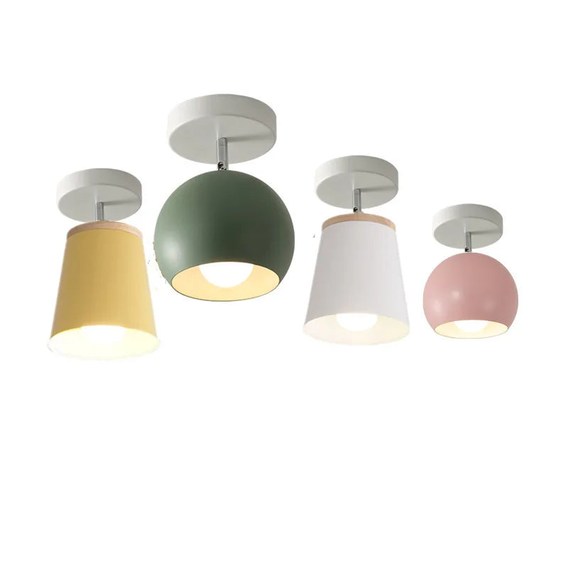 Liora Niko Macaron Ceiling Light With Soft Glow Finish For Playful Modern Interiors