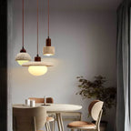 Nivara Glow Wabi-Sabi Pendant Light With Natural Finish For Warm Handmade Feel And Calm Ambience