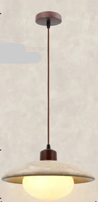 Nivara Glow Wabi-Sabi Pendant Light With Natural Finish For Warm Handmade Feel And Calm Ambience