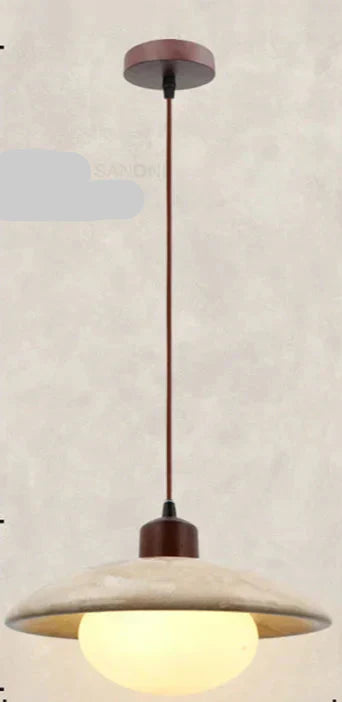 Nivara Glow Wabi-Sabi Pendant Light With Natural Finish For Warm Handmade Feel And Calm Ambience