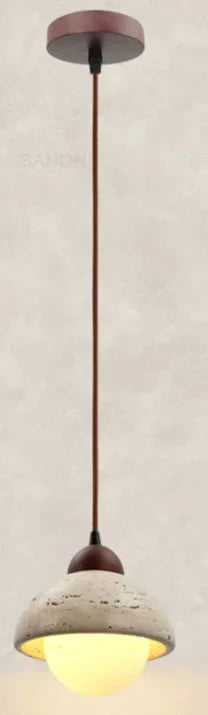 Nivara Glow Wabi-Sabi Pendant Light With Natural Finish For Warm Handmade Feel And Calm Ambience