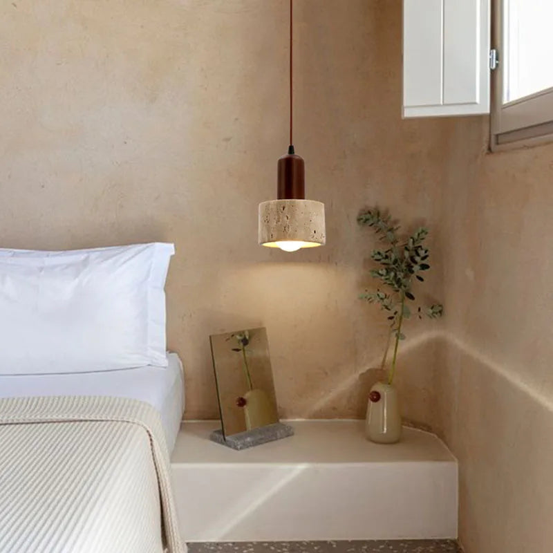 Nivara Glow Wabi-Sabi Pendant Light With Natural Finish For Warm Handmade Feel And Calm Ambience