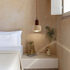 Nivara Glow Wabi-Sabi Pendant Light With Natural Finish For Warm Handmade Feel And Calm Ambience