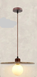 Nivara Glow Wabi-Sabi Pendant Light With Natural Finish For Warm Handmade Feel And Calm Ambience