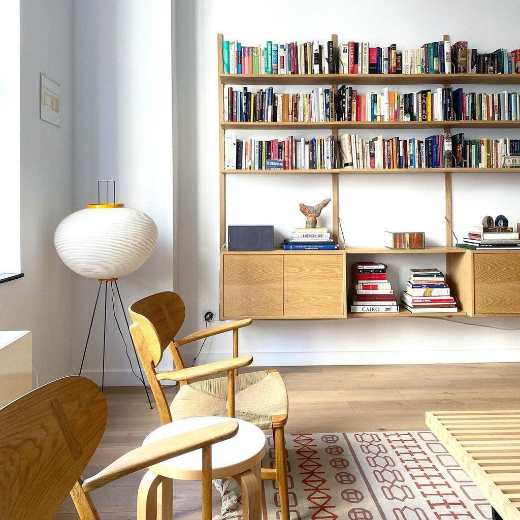 Kibo Reispapier Stehlampe Japanisch inspiriertes sanftes Leuchten für ruhige Wohnatmosphäre und weiches Licht