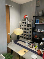 Kibo Reispapier Stehlampe Japanisch inspiriertes sanftes Leuchten für ruhige Wohnatmosphäre und weiches Licht