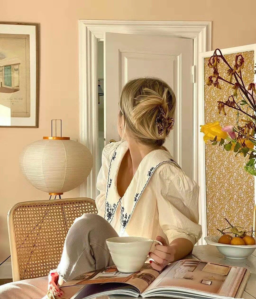 Kibo Reispapier Stehlampe Japanisch inspiriertes sanftes Leuchten für ruhige Wohnatmosphäre und weiches Licht