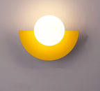 SolaraArc Semi Circular Wall Light for Nordic Warmth Ambience
