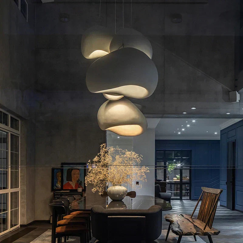 Solara Wabi-Sabi Ceiling Pendant Light for Living Rooms Inspired by Perfection in Imperfection and Organic Presence