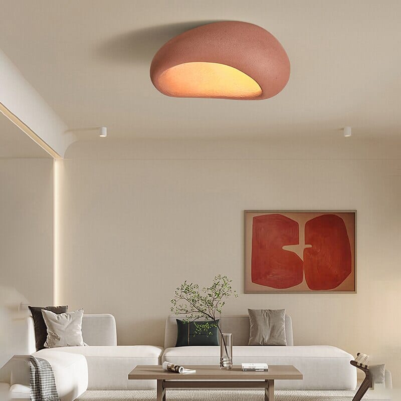 Kairoa Ceiling Light Japanese Inspired Wabi Sabi Glow With Ambient Light