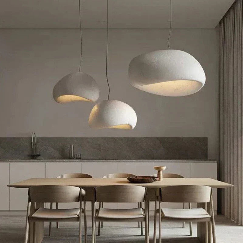 Solara Wabi-Sabi Ceiling Pendant Light for Living Rooms Inspired by Perfection in Imperfection and Organic Presence