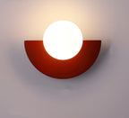 SolaraArc Semi Circular Wall Light for Nordic Warmth Ambience