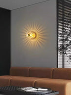 Vistara Glass Wall Light Nordic Bauhaus Modern Fixture For Living Rooms And Hallways