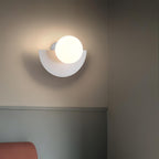 SolaraArc Semi Circular Wall Light for Nordic Warmth Ambience