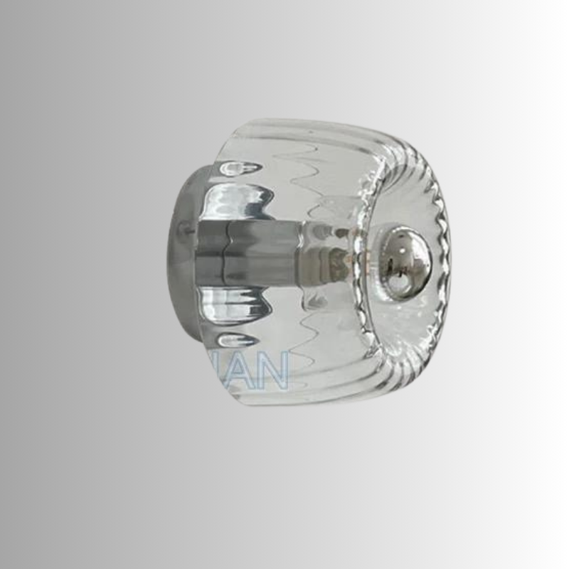Vistara Glass Wall Light Nordic Bauhaus Modern Fixture For Living Rooms And Hallways