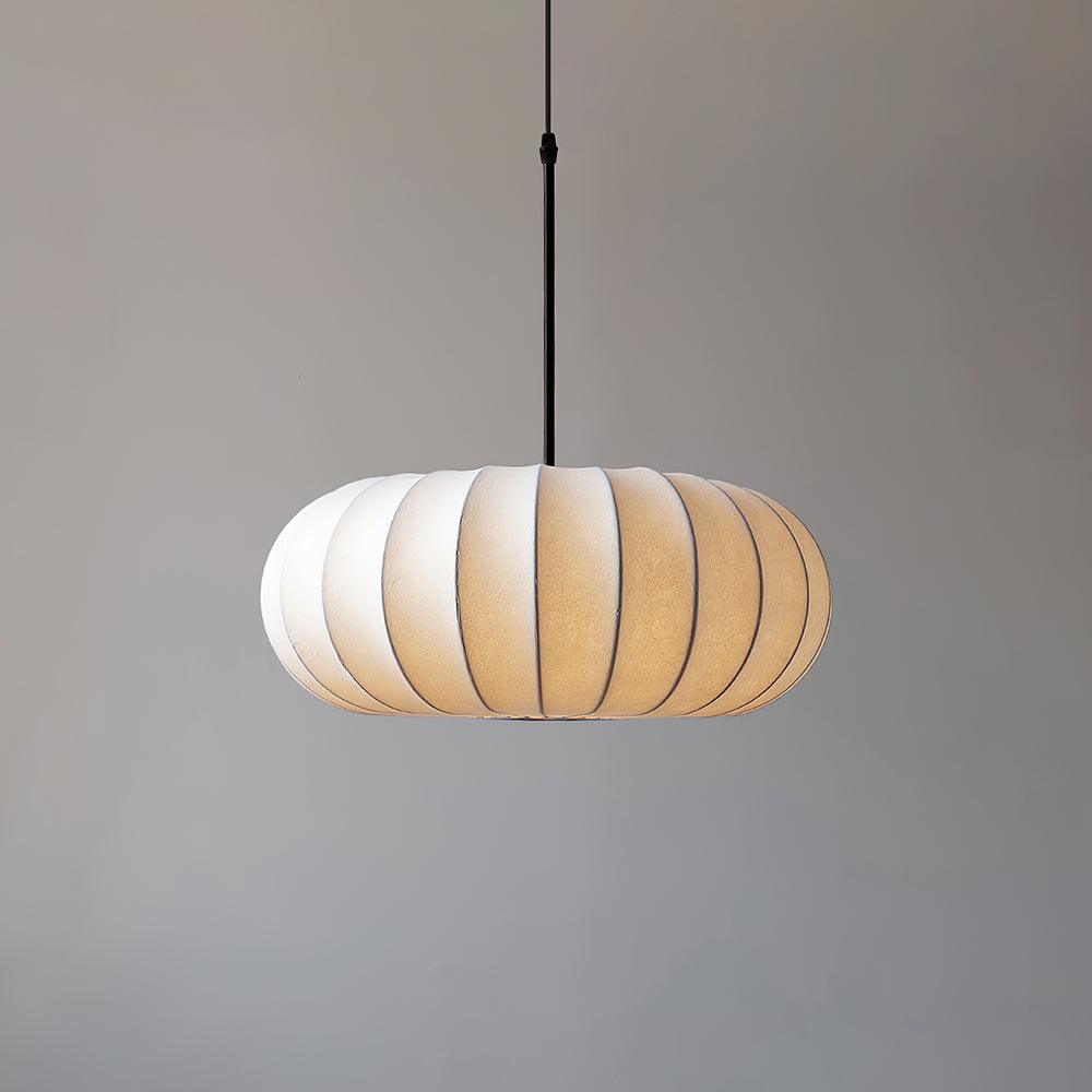 Kairo Minimalist Natural Materials Pendant Light for Rustic Interiors with Subtle Warm Glow and Soft Ambience