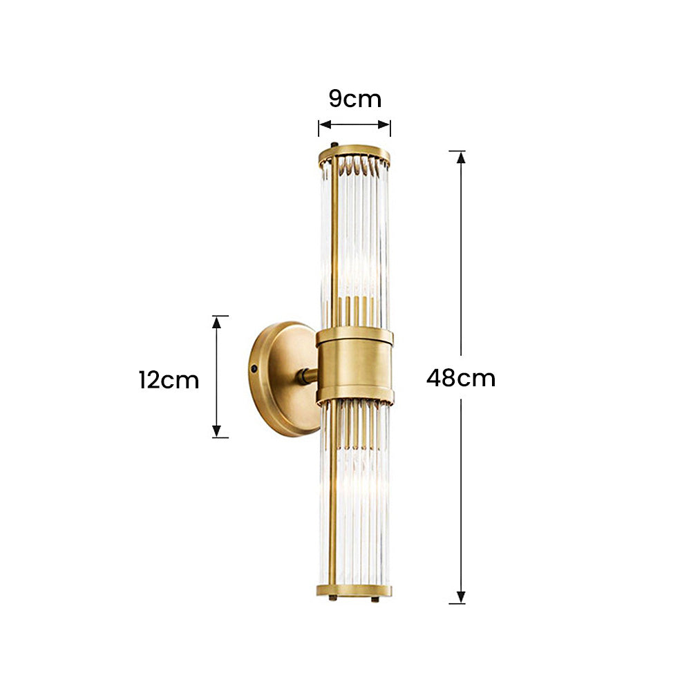 Aurelia Glow Bath Wall Light For Luxury Bathrooms With Elegant Gold Finish And Timeless Sophistication